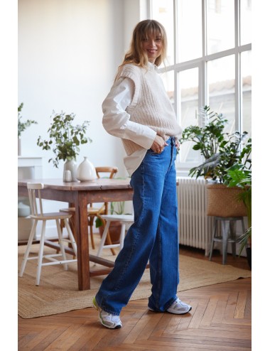 Hugh Jean Medium Indigo