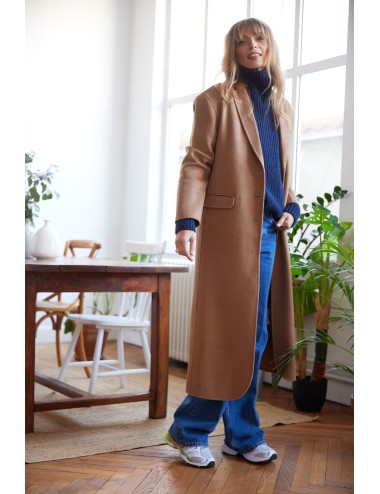 Quinn Coat Camel Cashmere Blend