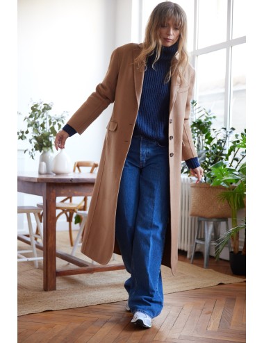 Quinn Coat Camel Cashmere Blend