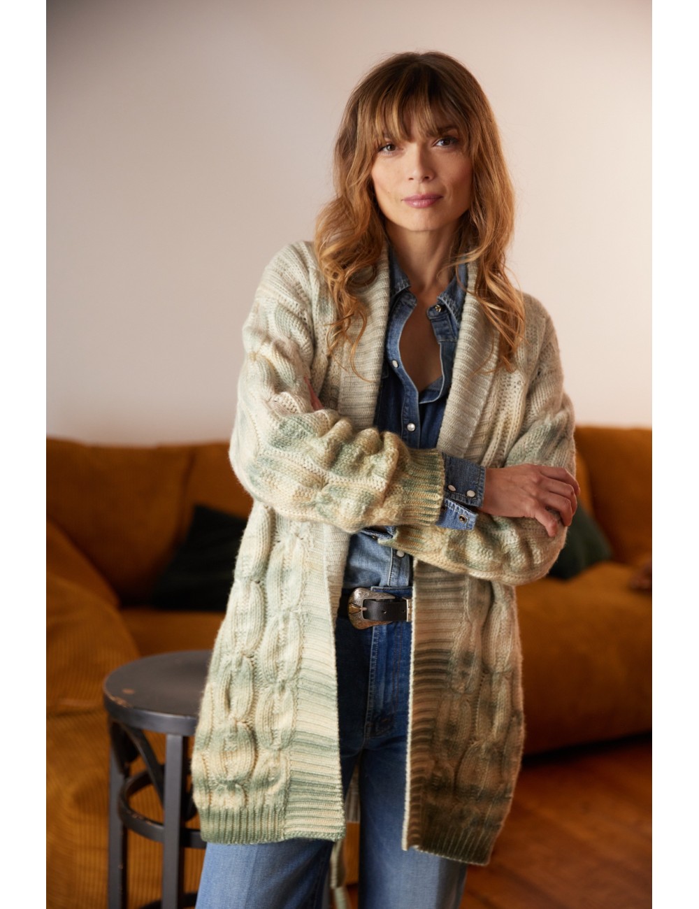 Winter Vibes Cardigan Woods