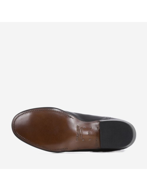 Midnight Western Leather Black
