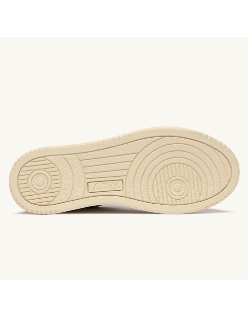 Sup Vint Low Leat White Powder Silver
