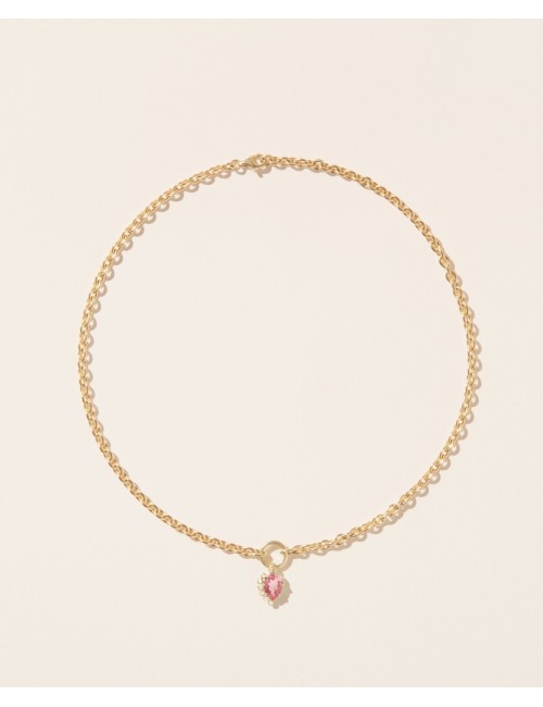Sun 1 Collier Tourmaline Rose