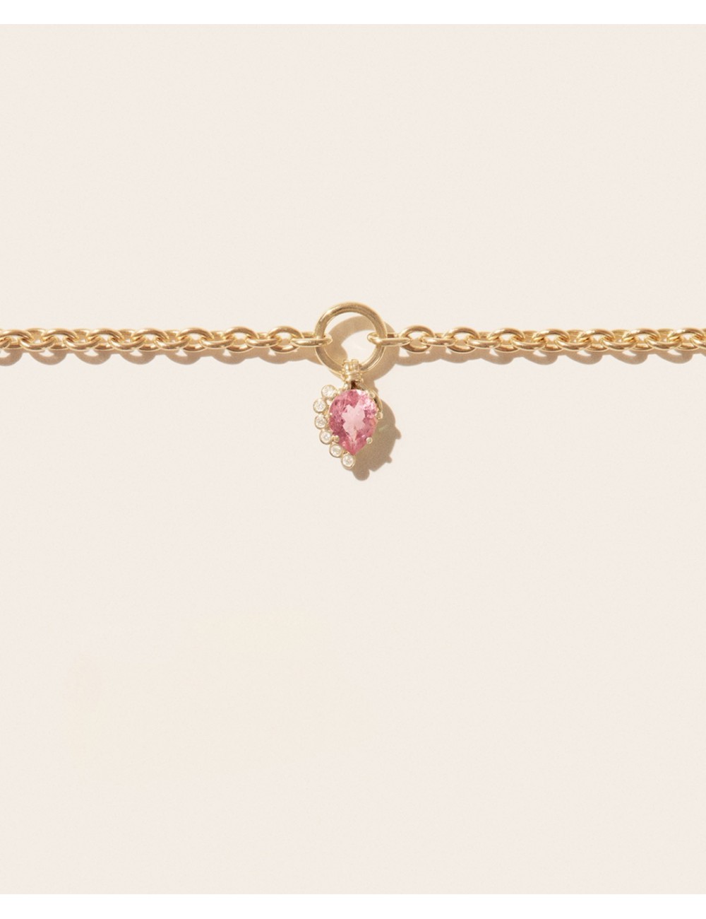 Sun 1 Collier Tourmaline Rose