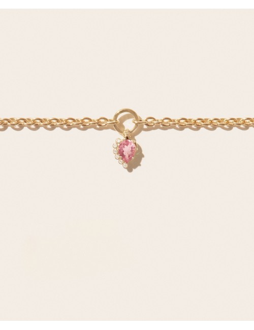 Sun 1 Collier Tourmaline Rose