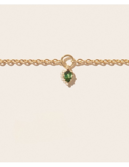 Sun 1 Collier Tourmaline Verte