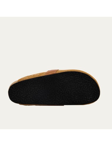 Georgette Mules Velours Pecan