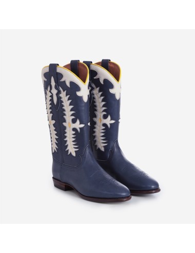 Midnight Texas Leather Dark Blue