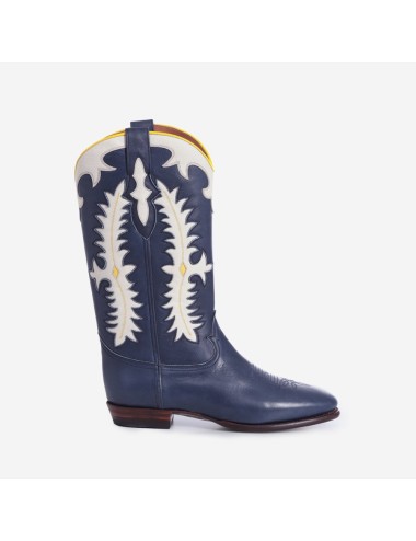 Midnight Texas Leather Dark Blue