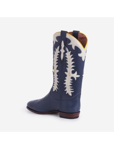 Midnight Texas Leather Dark Blue