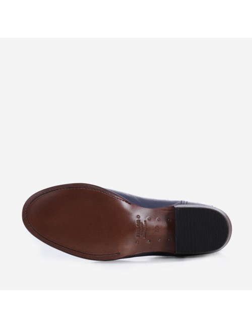Midnight Texas Leather Dark Blue