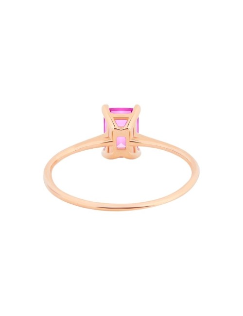 Mini Cocktail Pink Topaz Ring