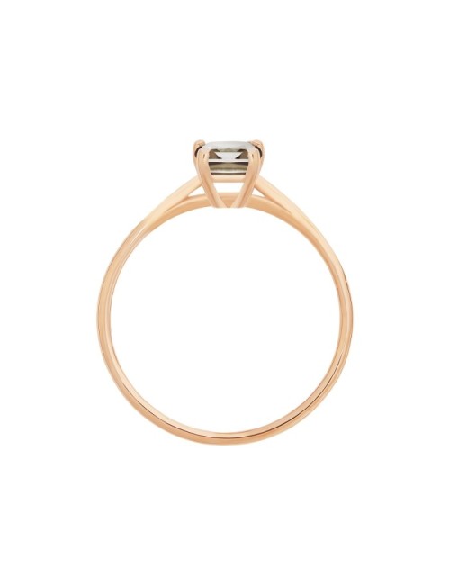 Mini Cocktail Smoky Quartz Ring