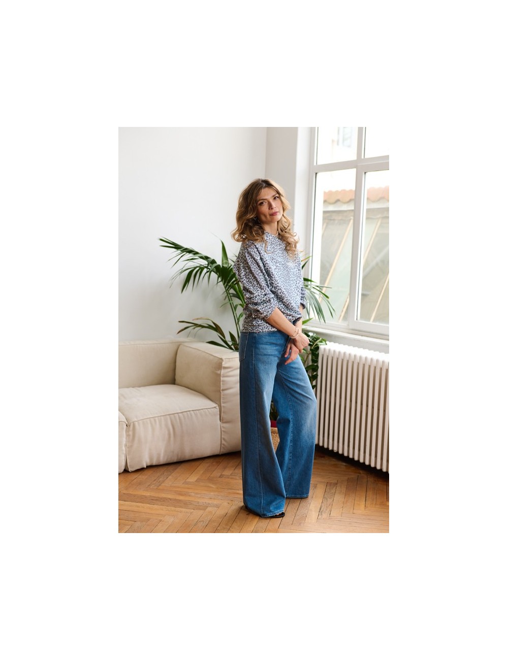 Leo Vintage Sweatshirt Sauge
