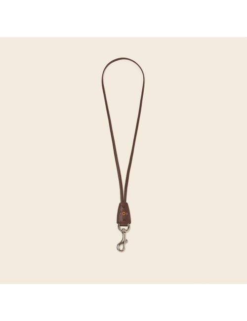 COOK Mousqueton collier Brun