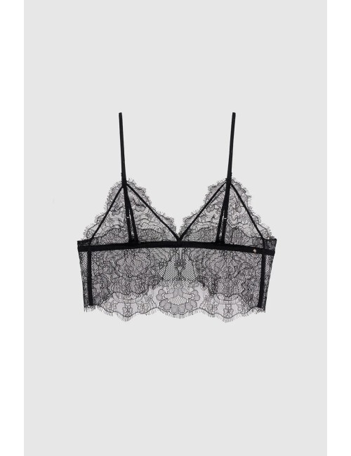 Lace Bralette Black