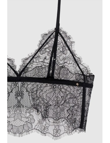 Lace Bralette Black