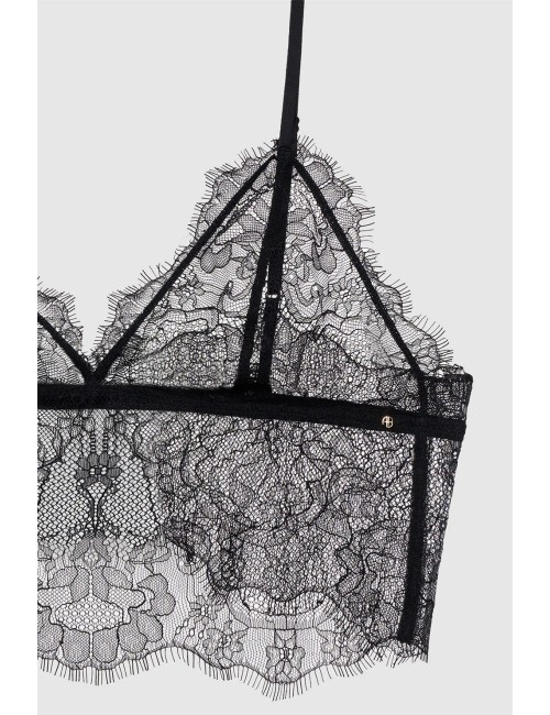 Lace Bralette Black