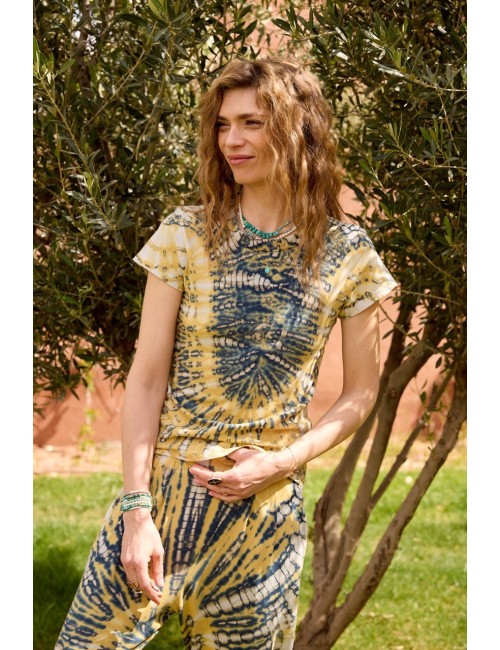 LIV Tee Jaune-Navy