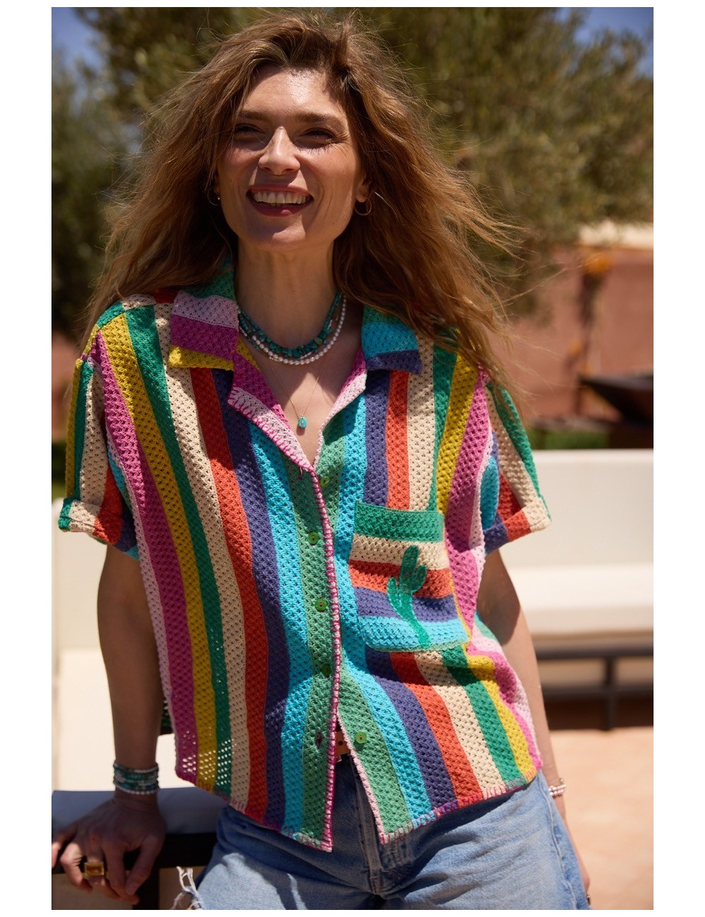 Chemise CROCHET Multico