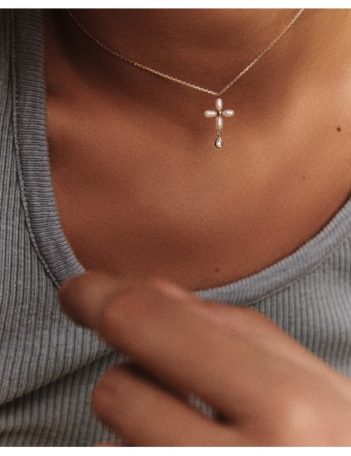 PALERME Collier White Pearl