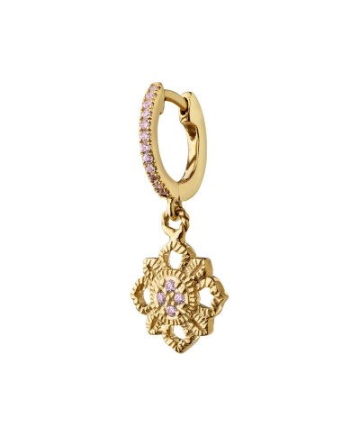 BO FLOWER MOON 9mm Saphir rose