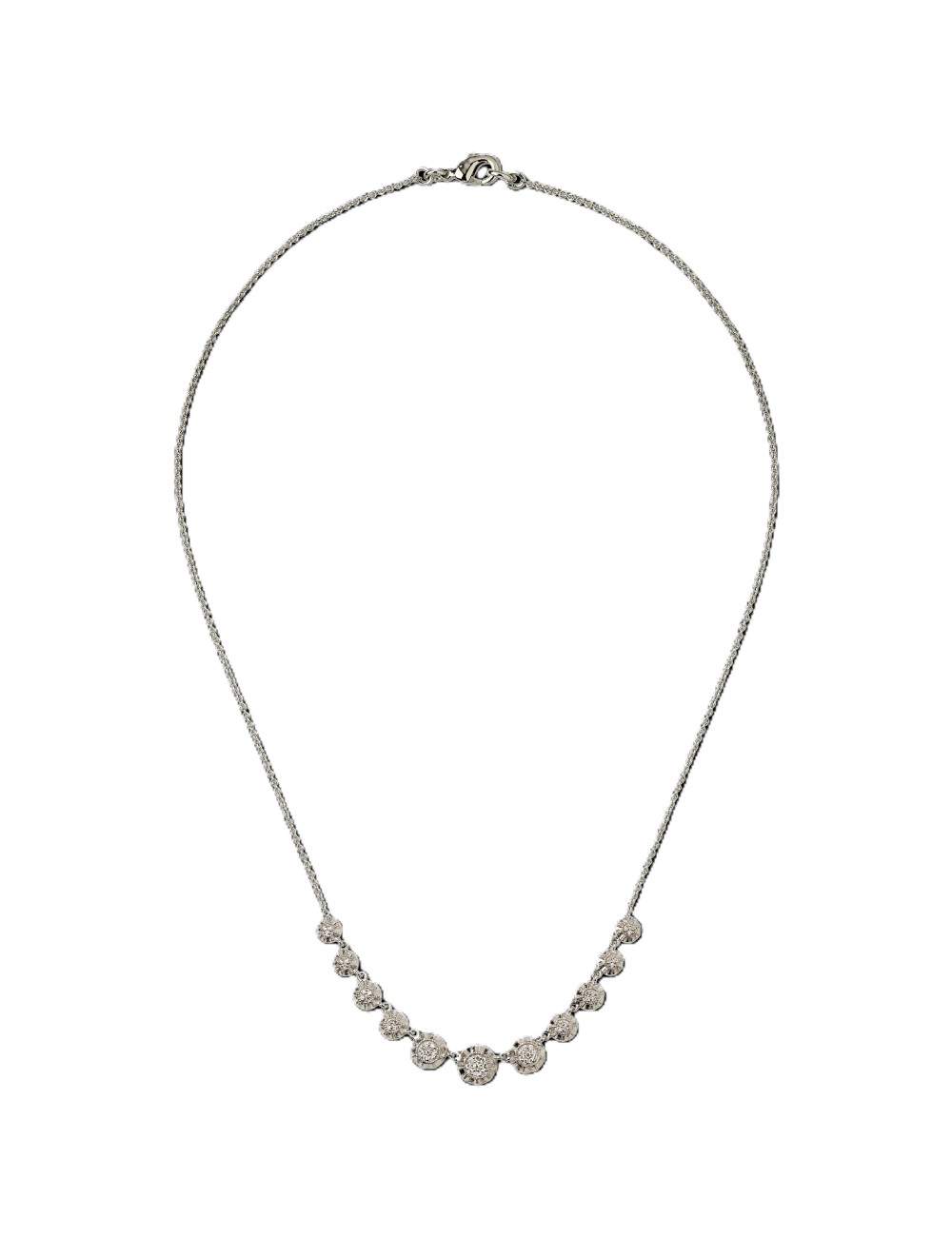 Collier GIVE ME THE LIGHT Argent