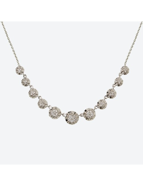 Collier GIVE ME THE LIGHT Argent