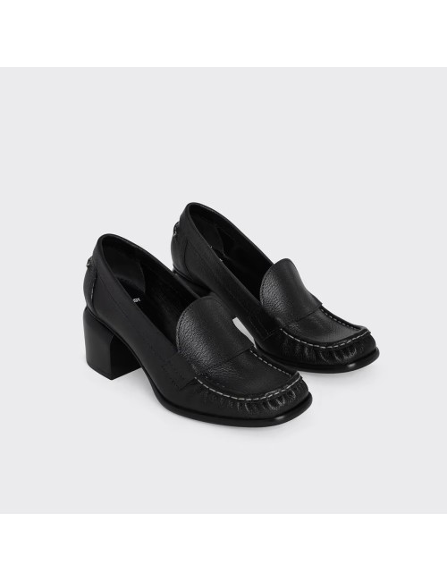 ROMY mocassins à talons - Black
