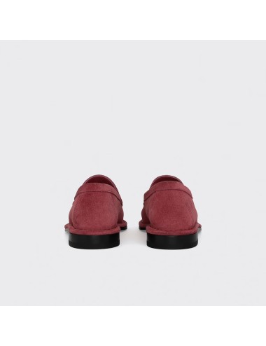 NOTO mocassins suède - Raspberry
