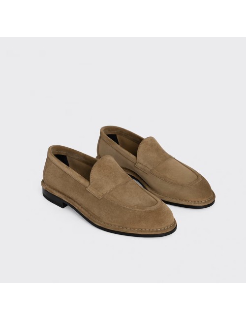 NOTO mocassins suède - Sand