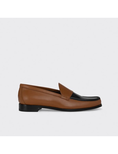 HARDY mocassins - Cognac Black