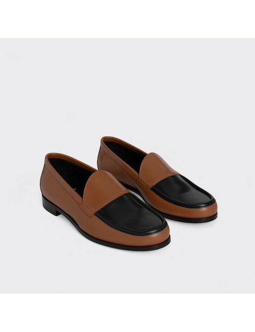 HARDY mocassins - Cognac Black
