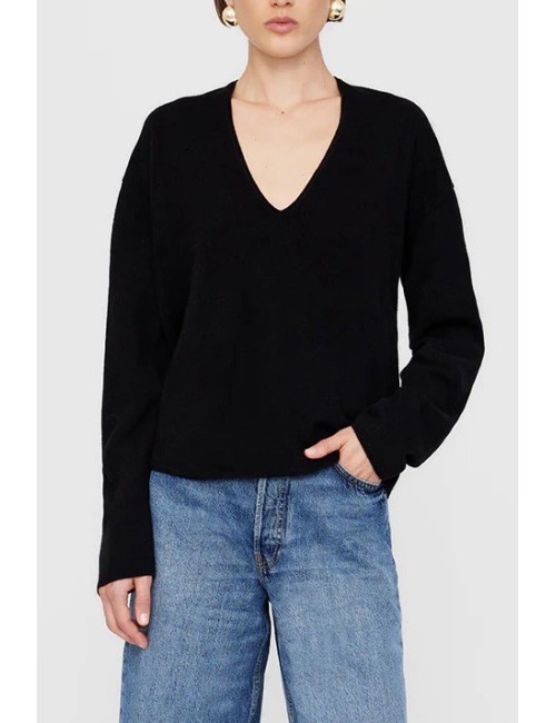 Sweat Cachemire ATHENA - Black