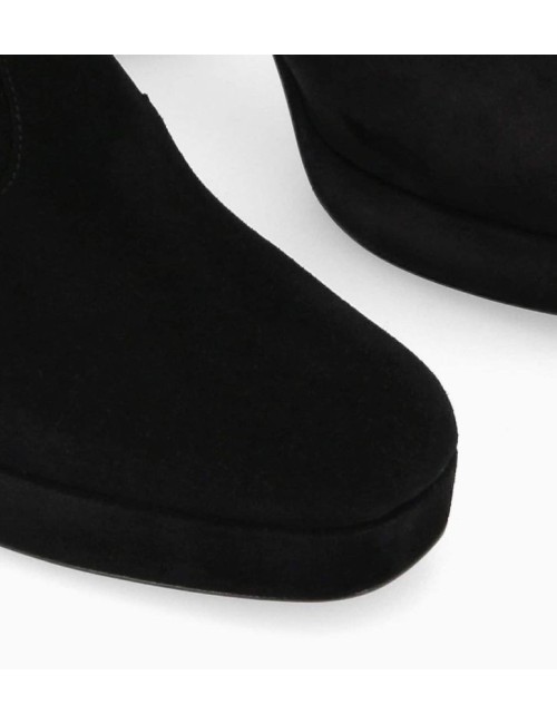 Bottines CARLOTTA 70 - Velours Noir