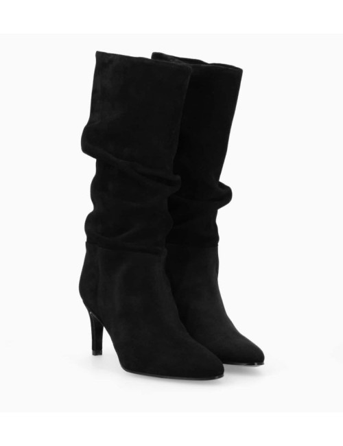 Bottes CELESTE 65 - Velours Noir