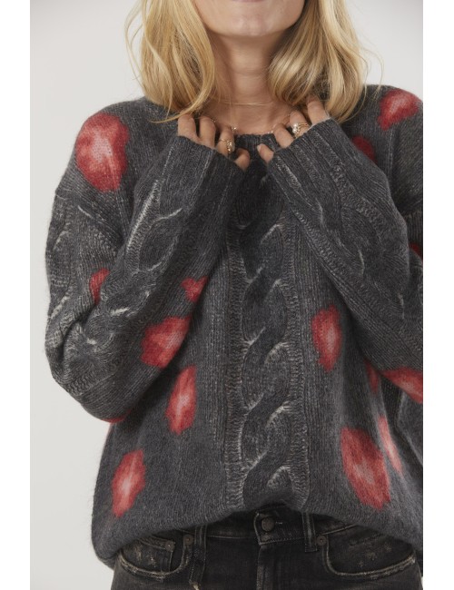 Pull ELLIS COQUELICOTS - Noir