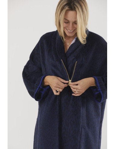Manteau EREN Leopard - Nuit
