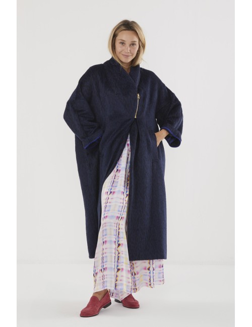 Manteau EREN Leopard - Nuit