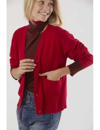 Cardigan GIANA - Strawberry