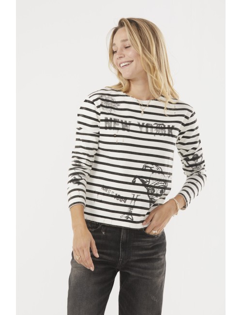 Patch BRETON Long Sleeve Tee