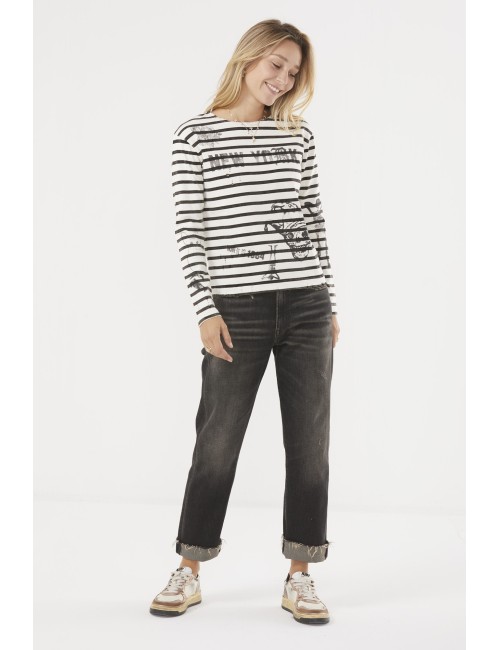 Patch BRETON Long Sleeve Tee