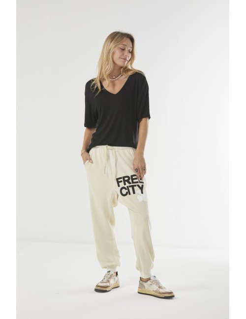 FREECITY Large Sunfades Pocket Sweatpant - Bones
