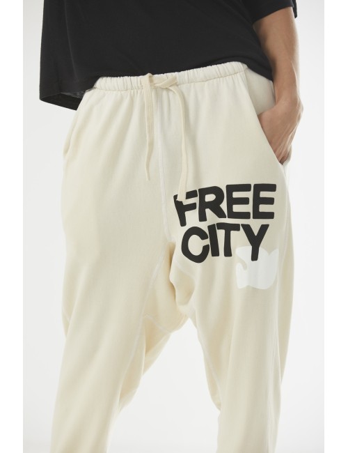 FREECITY Large Sunfades Pocket Sweatpant - Bones
