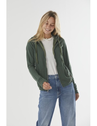 SUPERFLUFF LUX Zip Hoodie - Bush