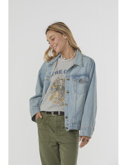 The SLOUCHY Jean Jacket - Great Plains Wash