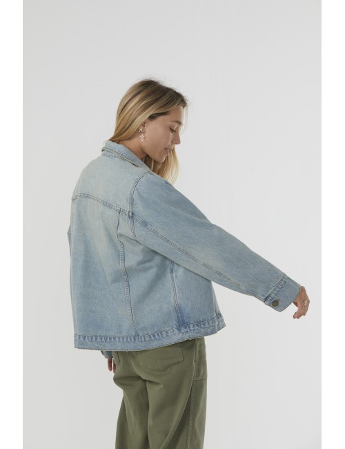 The SLOUCHY Jean Jacket - Great Plains Wash