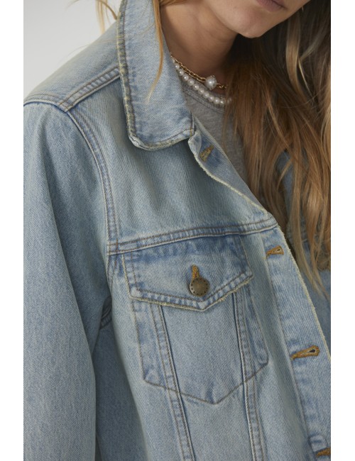 The SLOUCHY Jean Jacket - Great Plains Wash