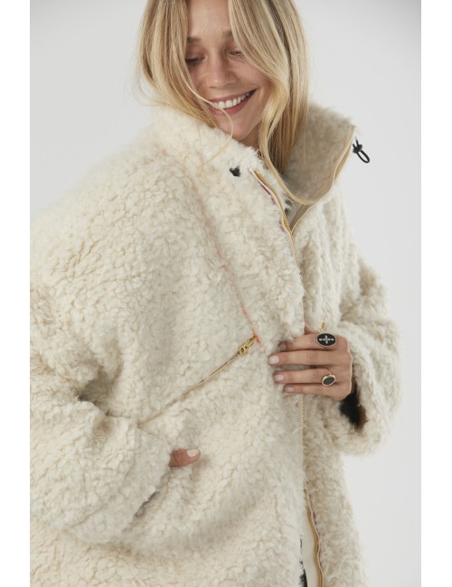 Manteau GLAZER Polaire - Lama