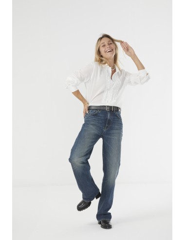 NATHAEL Ruffle Shirt - Ivory